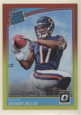 2018 Donruss Optic - [Base] - Red and Yellow #164 - Rated Rookie - Anthony Miller