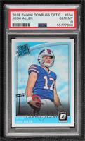 Rated Rookie - Josh Allen [PSA 10 GEM MT]