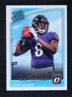 2018 Donruss Optic - [Base] #167 - Rated Rookie - Lamar Jackson