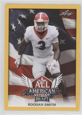 2018 Leaf Draft - All American - Gold #AA-12 - Roquan Smith