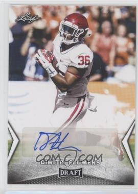 2018 Leaf Draft - Autographs #BA-DF1 - Dimitri Flowers