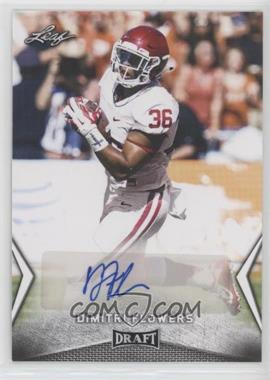 2018 Leaf Draft - Autographs #BA-DF1 - Dimitri Flowers