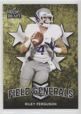 2018 Leaf Draft - Field Generals #FG-08 - Riley Ferguson