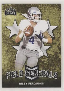 2018 Leaf Draft - Field Generals #FG-08 - Riley Ferguson