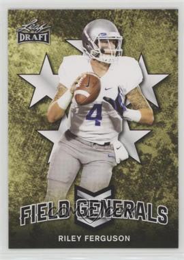 2018 Leaf Draft - Field Generals #FG-08 - Riley Ferguson