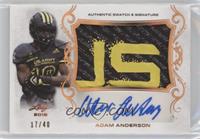 Adam Anderson #/40