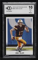 Josh Allen [BCCG 10 Mint or Better]