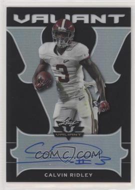 2018 Leaf Valiant - [Base] - Black #BA-CR1 - Calvin Ridley /5