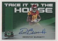 Deontay Burnett [EX to NM] #/60