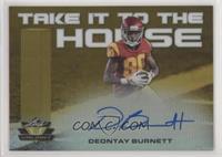 Deontay Burnett [EX to NM] #/10