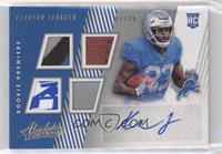 Rookie Premiere Material Autos - Kerryon Johnson #/25