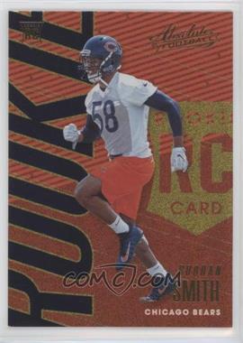 2018 Panini Absolute - [Base] - Spectrum Gold #136 - Rookie - Roquan Smith