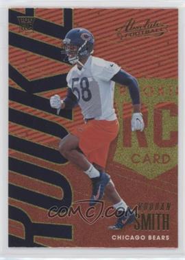 2018 Panini Absolute - [Base] - Spectrum Gold #136 - Rookie - Roquan Smith