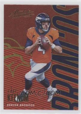 2018 Panini Absolute - [Base] - Spectrum Gold #29 - Case Keenum