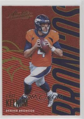 2018 Panini Absolute - [Base] - Spectrum Gold #29 - Case Keenum