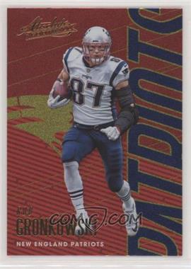 2018 Panini Absolute - [Base] - Spectrum Gold #65 - Rob Gronkowski