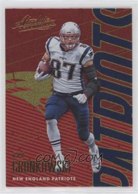 2018 Panini Absolute - [Base] - Spectrum Gold #65 - Rob Gronkowski