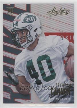 2018 Panini Absolute - [Base] - Spectrum Red #123 - Rookie - Trenton Cannon /100