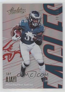 2018 Panini Absolute - [Base] - Spectrum Red #82 - Jay Ajayi /100