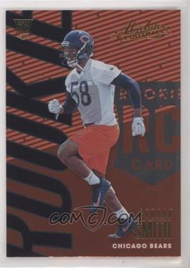 2018 Panini Absolute - [Base] #136 - Rookie - Roquan Smith