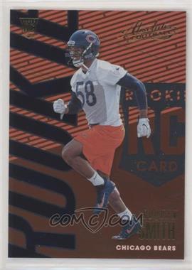 2018 Panini Absolute - [Base] #136 - Rookie - Roquan Smith