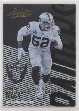 2018 Panini Absolute - [Base] #79 - Khalil Mack