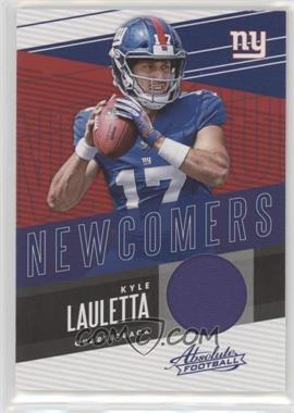 2018 Panini Absolute - Newcomers #NC-KL - Kyle Lauletta