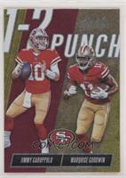 Jimmy Garoppolo, Marquise Goodwin