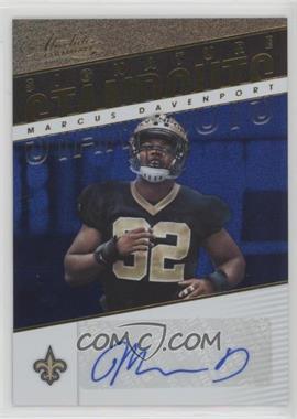 2018 Panini Absolute - Signature Standouts - Spectrum Blue #SS-MD - Marcus Davenport