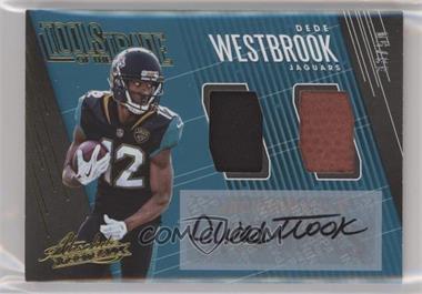 2018 Panini Absolute - Tools of the Trade Double - Autographs #STD-DW.2 - Dede Westbrook /50