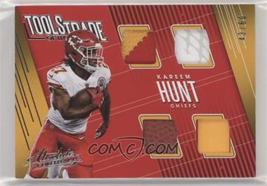 2018 Panini Absolute - Tools of the Trade Quad #TQ-KH - Kareem Hunt /60