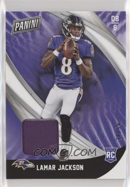 2018 Panini Black Friday - Rookie Materials #LJ - Lamar Jackson /50