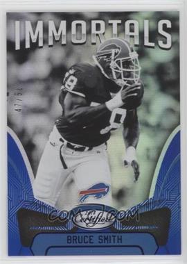 2018 Panini Certified - [Base] - Mirror Blue #133 - Immortals - Bruce Smith /50