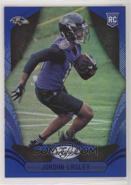 2018 Panini Certified - [Base] - Mirror Blue #153 - Rookies - Jordan Lasley /50