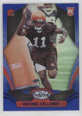 2018 Panini Certified - [Base] - Mirror Blue #171 - Rookies - Antonio Callaway /50