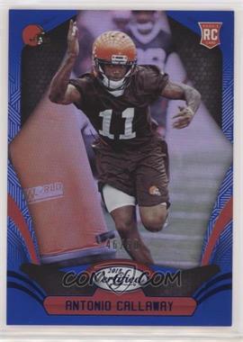 2018 Panini Certified - [Base] - Mirror Blue #171 - Rookies - Antonio Callaway /50