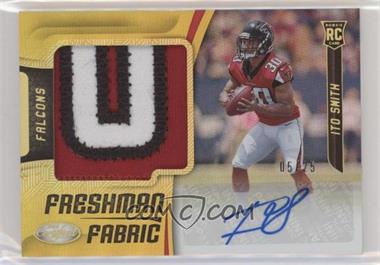 2018 Panini Certified - [Base] - Mirror Gold #227 - Freshman Fabric Signatures - Ito Smith /25