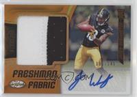 Freshman Fabric Signatures - James Washington #/149