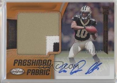 2018 Panini Certified - [Base] - Mirror Orange #235 - Freshman Fabric Signatures - Tre'Quan Smith /349