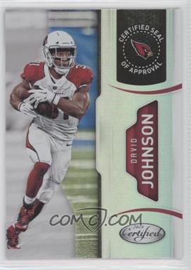 2018 Panini Certified - Certified Seal of Approval #26 - David Johnson