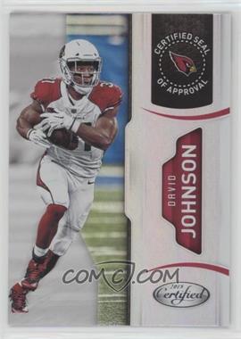 2018 Panini Certified - Certified Seal of Approval #26 - David Johnson