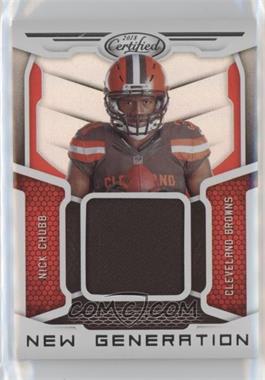 2018 Panini Certified - New Generation Jerseys - Mirror #14 - Nick Chubb