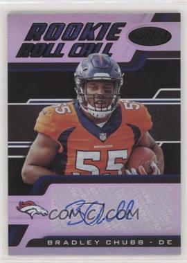 2018 Panini Certified - Rookie Roll Call Signatures - Mirror Black #RC-BC - Bradley Chubb /1 [Noted]