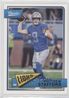 Matthew Stafford #/50