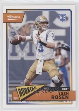 2018 Panini Classics - [Base] - Blue Back #205 - Rookies - Josh Rosen /175