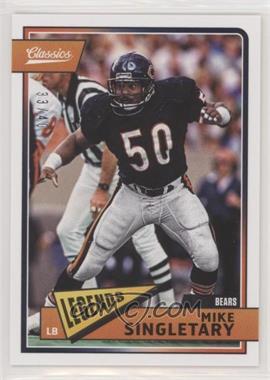 2018 Panini Classics - [Base] - Green Back #112 - Legends - Mike Singletary /40