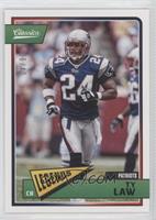 Legends - Ty Law #/40
