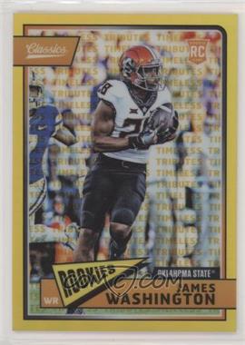 2018 Panini Classics - [Base] - Optichrome Premium Edition Timeless Tributes Gold #224 - Rookies - James Washington /65