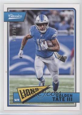 2018 Panini Classics - [Base] - Red Back #34 - Golden Tate III /299