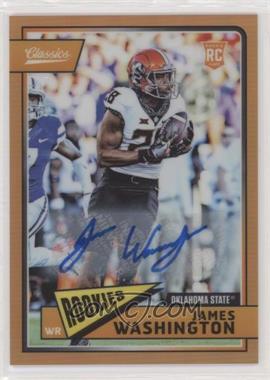 2018 Panini Classics - [Base] - Significant Signatures Gold #224 - Rookies - James Washington /49